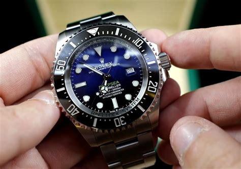 how to identify a fake rolex deepsea|how deep are rolex watches.